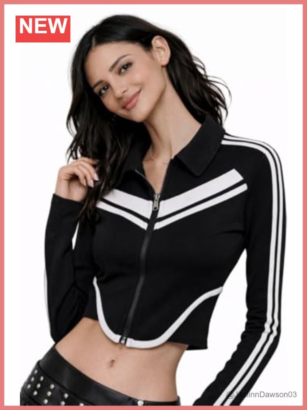 Faux Leather Cropped Quilted Moto Jacket Fitted Streetwear